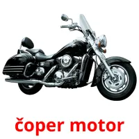 čoper motor cartes flash