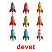 devet picture flashcards