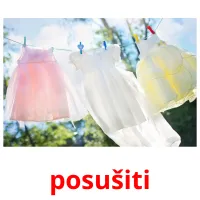 posušiti ansichtkaarten