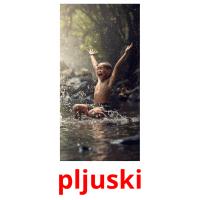 pljuski flashcards illustrate