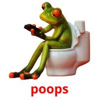 poops flashcards illustrate