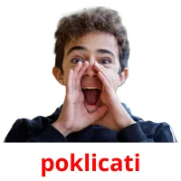 poklicati picture flashcards