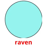 raven picture flashcards