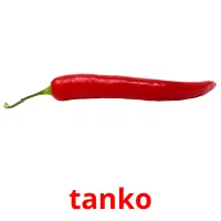 tanko picture flashcards