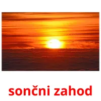 sončni zahod ansichtkaarten