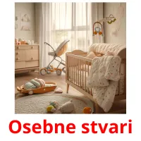 Osebne stvari picture flashcards