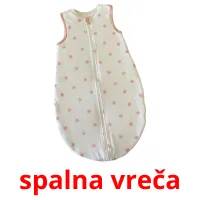 spalna vreča picture flashcards