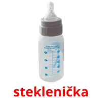 steklenička picture flashcards