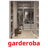 garderoba picture flashcards