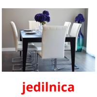jedilnica picture flashcards