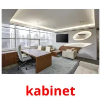 kabinet picture flashcards