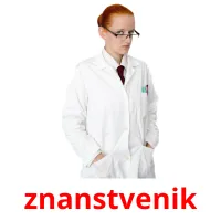 znanstvenik ansichtkaarten