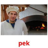 pek Bildkarteikarten