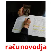 računovodja Bildkarteikarten