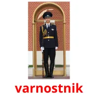 varnostnik Bildkarteikarten