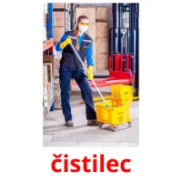 čistilec Bildkarteikarten