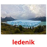 ledenik flashcards illustrate