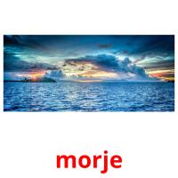 morje picture flashcards
