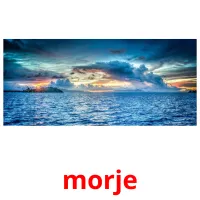 morje picture flashcards