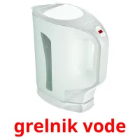 grelnik vode picture flashcards