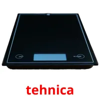 tehnica picture flashcards