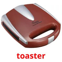 toaster picture flashcards