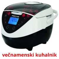 večnamenski kuhalnik picture flashcards