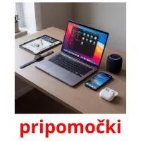 pripomočki billedkort for børn med billeder