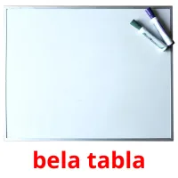 bela tabla picture flashcards