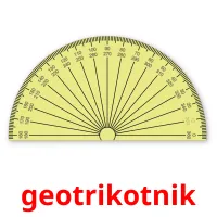 geotrikotnik picture flashcards