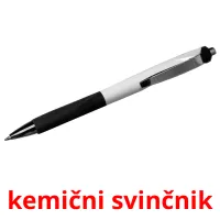 kemični svinčnik picture flashcards