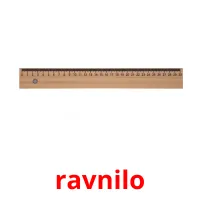 ravnilo picture flashcards