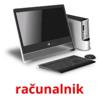 računalnik picture flashcards