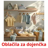 Oblačila za dojenčka picture flashcards