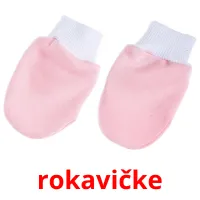 rokavičke picture flashcards