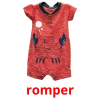 romper picture flashcards