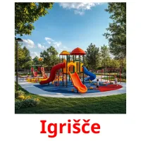 Igrišče picture flashcards