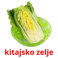 kitajsko zelje picture flashcards