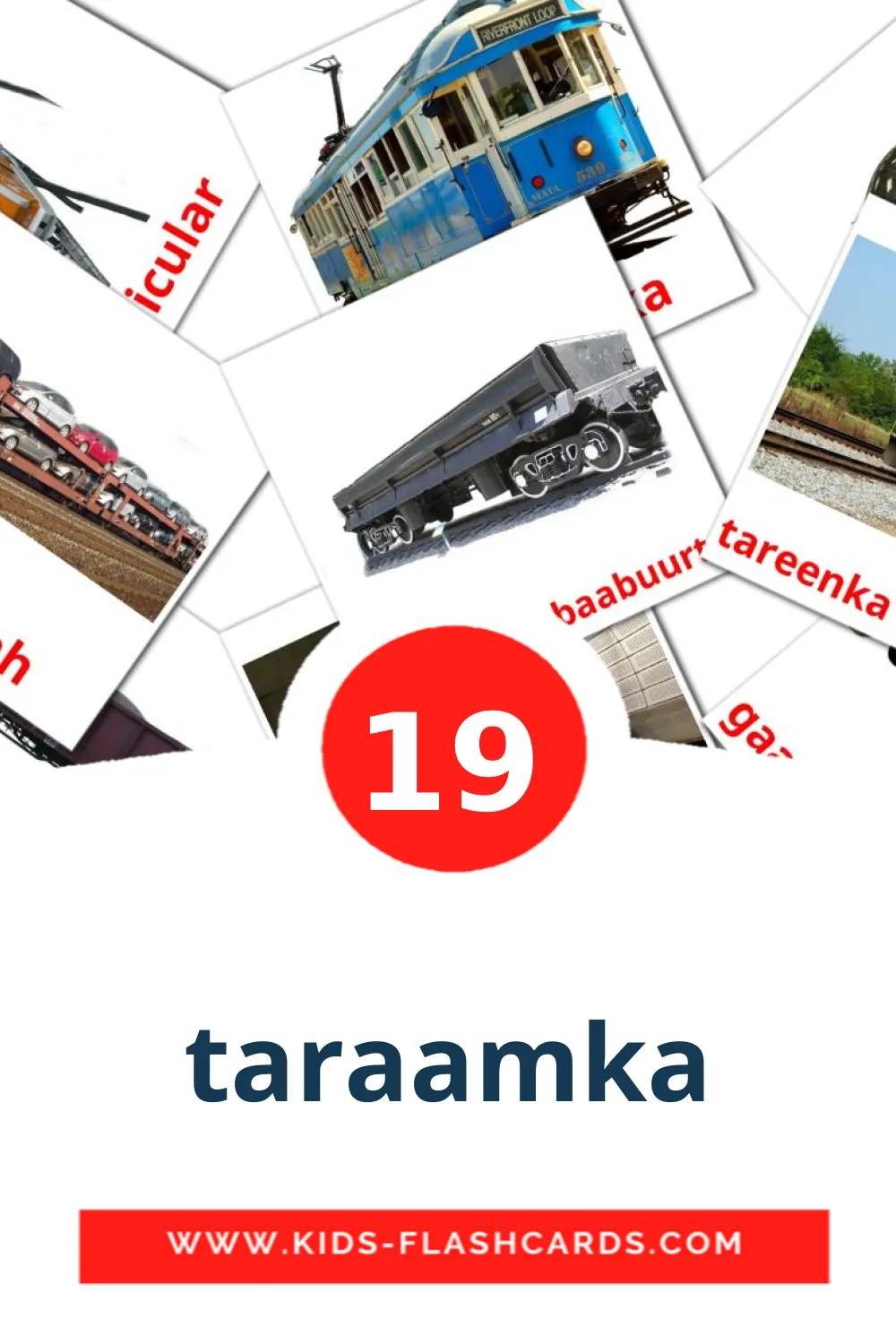 taraamka на сомали для Детского Сада (19 карточек)