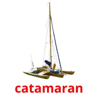 catamaran cartões com imagens