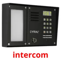 intercom cartes de vocabulaire