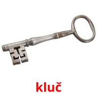 kluč cartes de vocabulaire