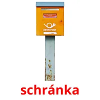 schránka cartes de vocabulaire