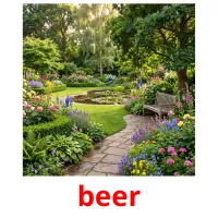 beer Bildkarten für Kinder