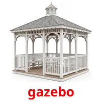 gazebo Bildkarten für Kinder