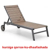 kursiga qorrax-ku-dhaafashada Bildkarten für Kinder