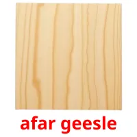 afar geesle billedkort for børn med billeder