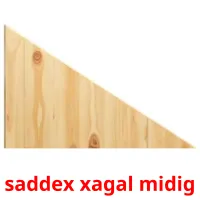 saddex xagal midig billedkort for børn med billeder