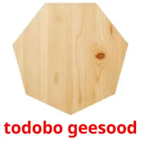 todobo geesood billedkort for børn med billeder