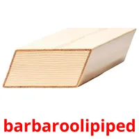 barbaroolipiped billedkort for børn med billeder